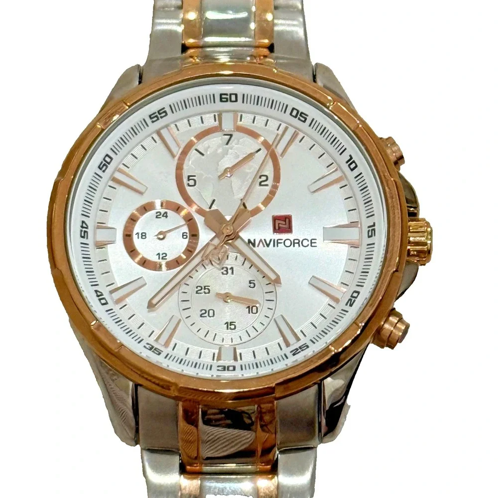 Naviforce N9089 For Dream Men's Stainless Steel Sport Watch 30 M Water Resistant
